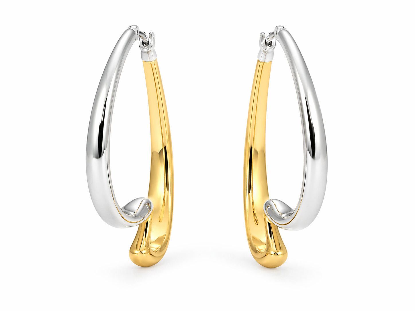Dual Tone Hoop Drop