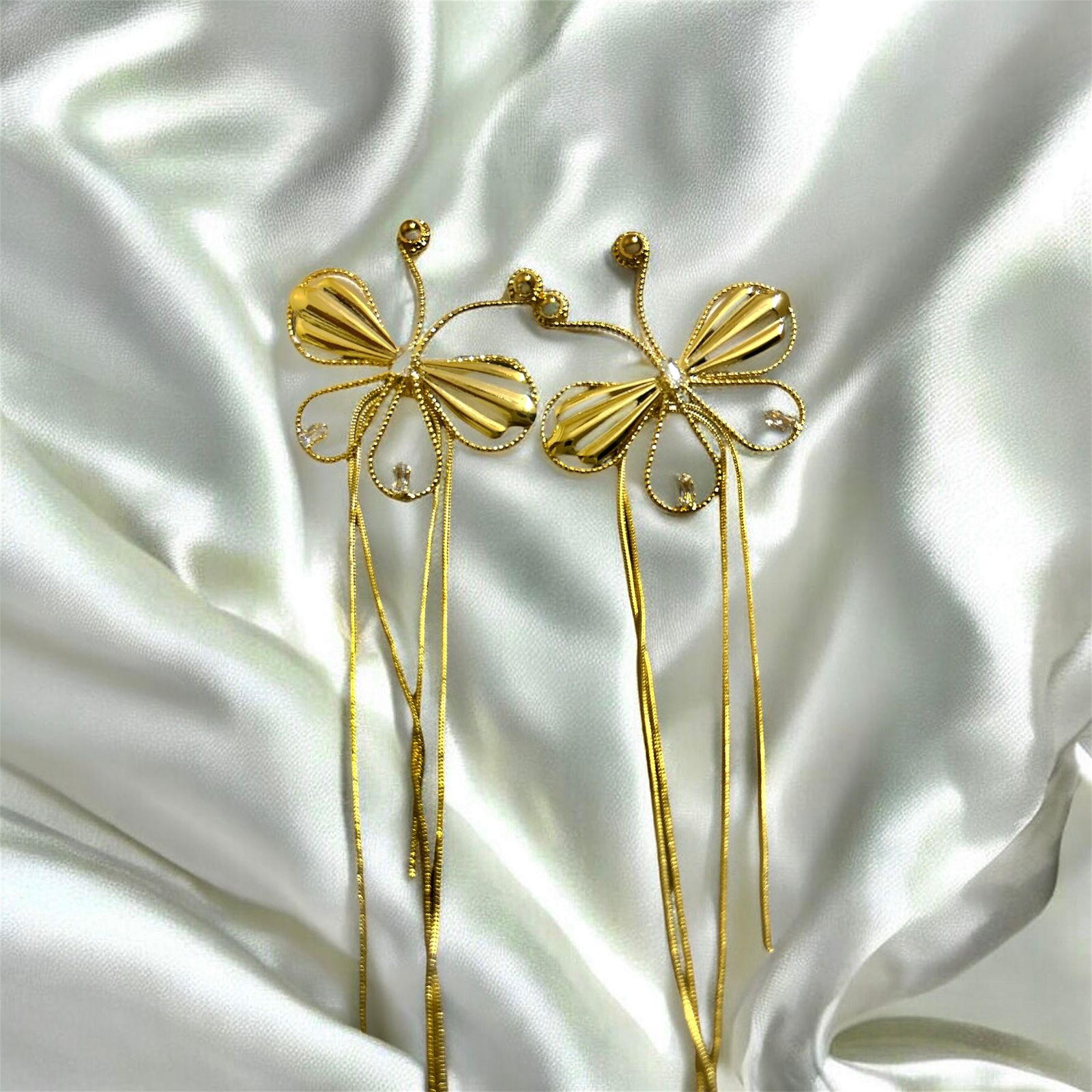 Butterfly Drop Earrings