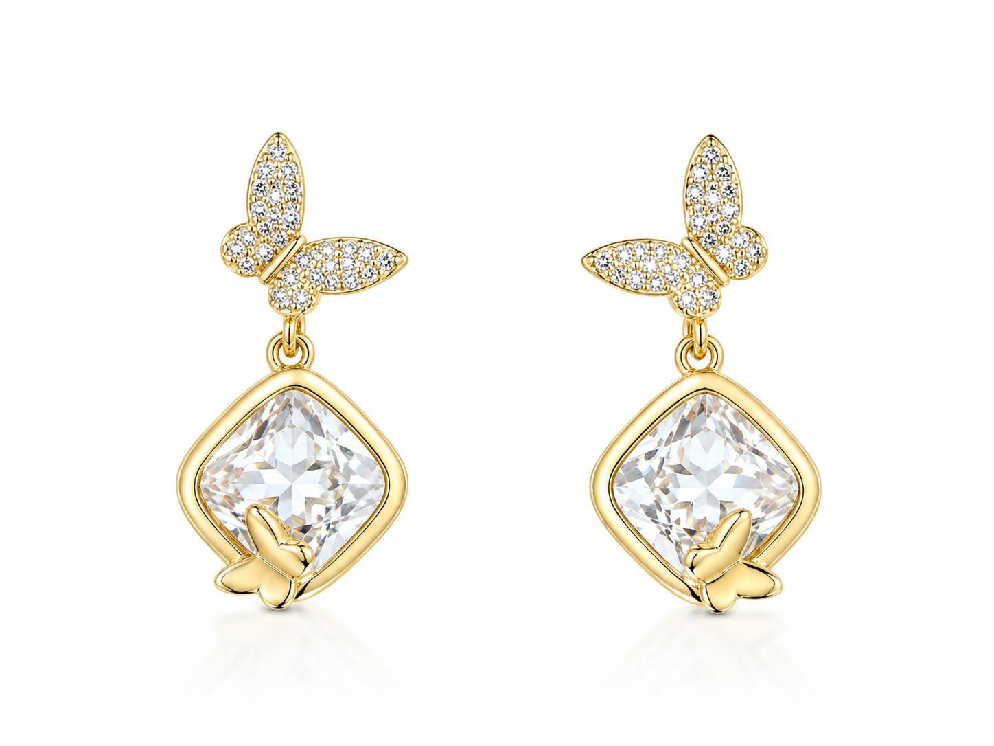 Butterfly Dream Crystal Earrings