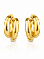 Molten  Hoop Earrings