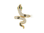 Serpentine Glam Ring