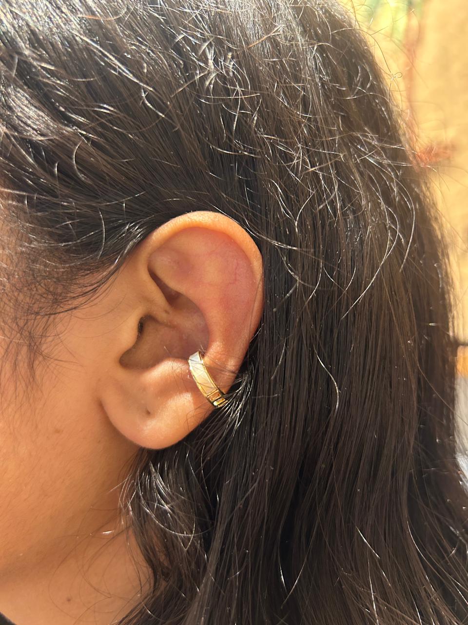 The Gold Ribbon Cuff.