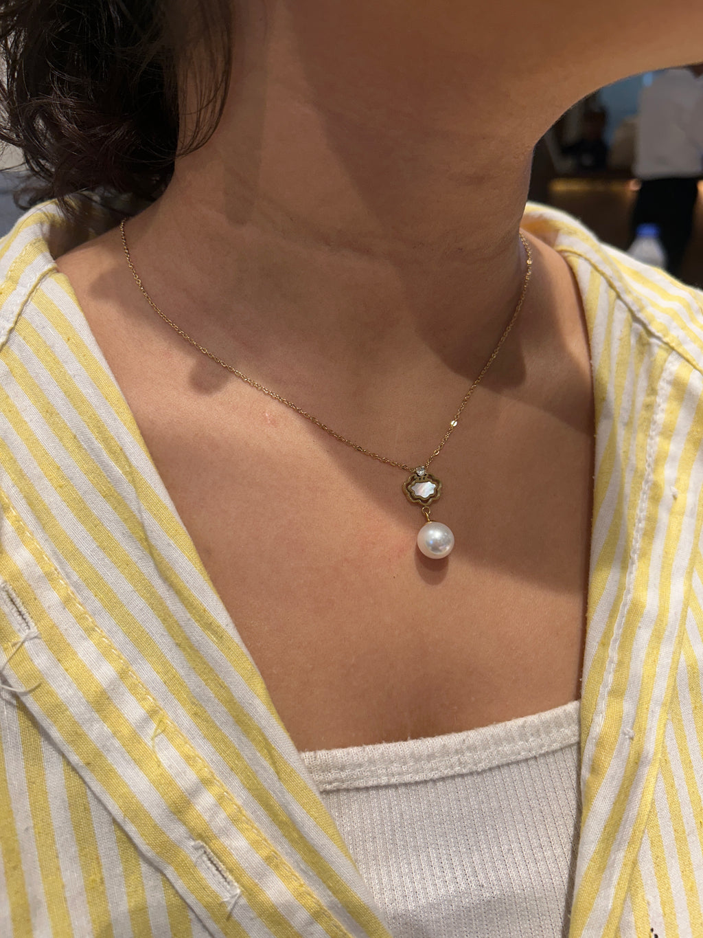 Floral Pearl Drop