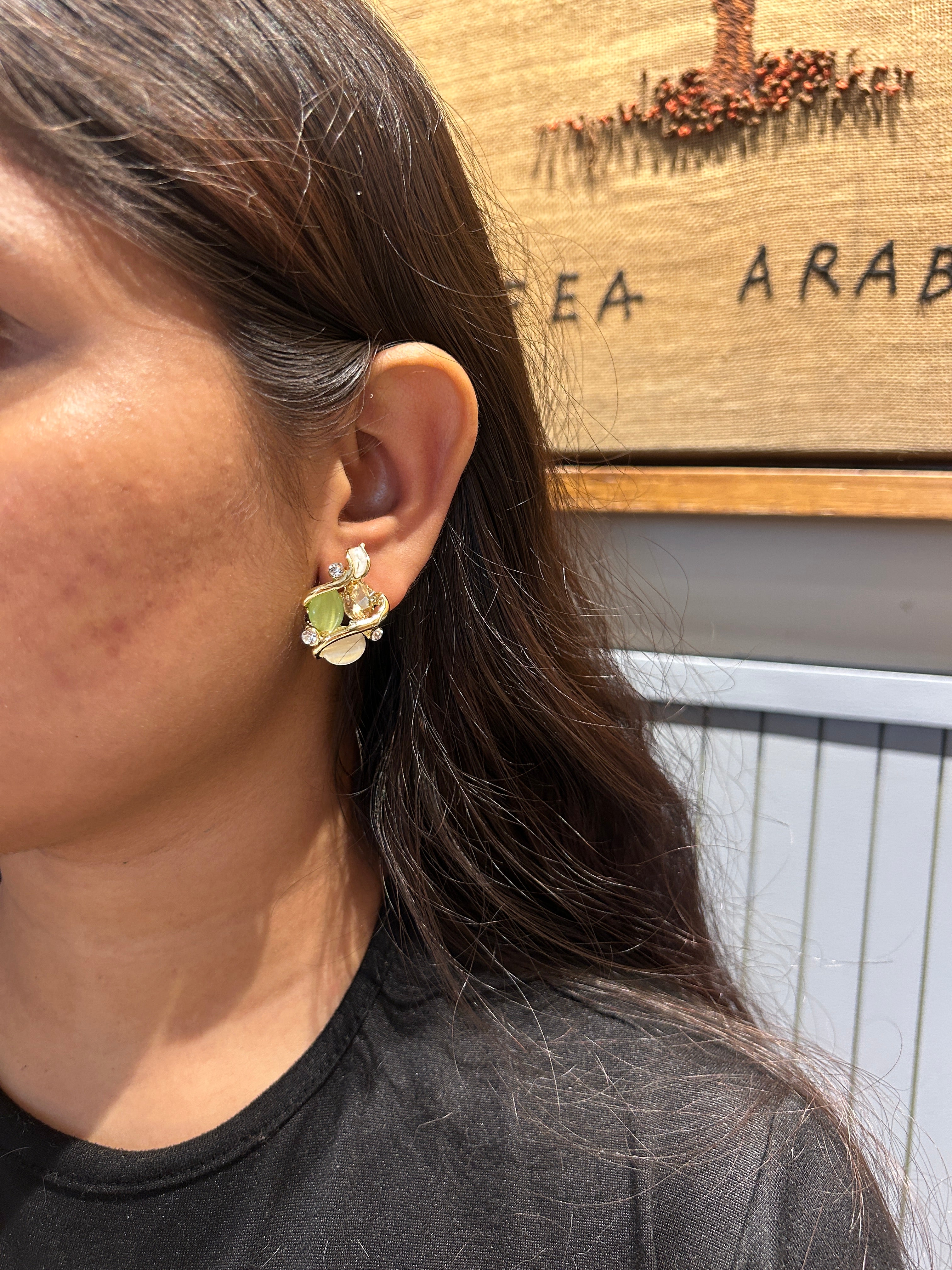Verdant Twist Studs