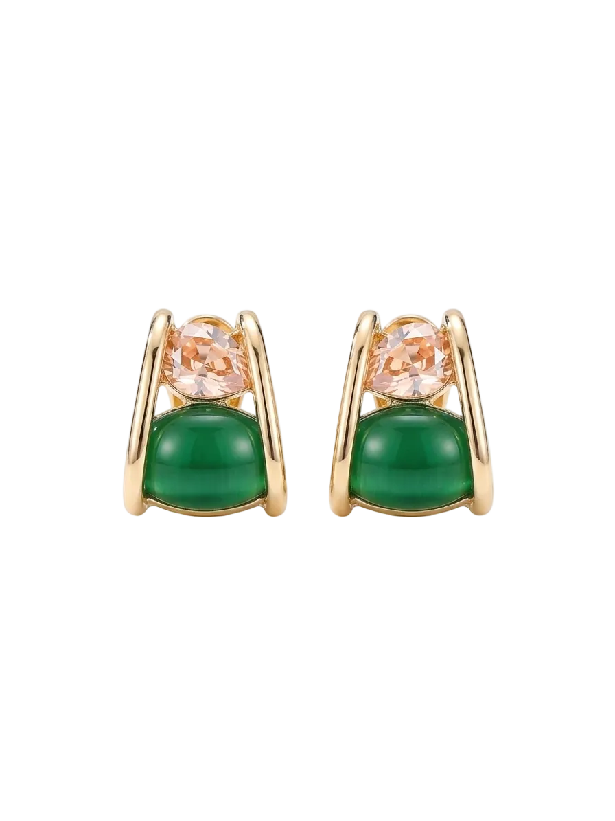 Emerald Haven Studs