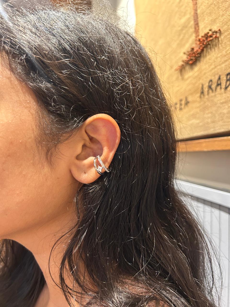 Lumina Pave Accent Cuff