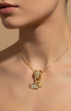 Guardian Owl & Evil Eye Protection Charm Necklace