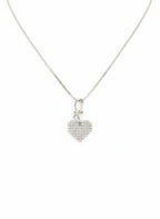 Pixelated Heart Necklace