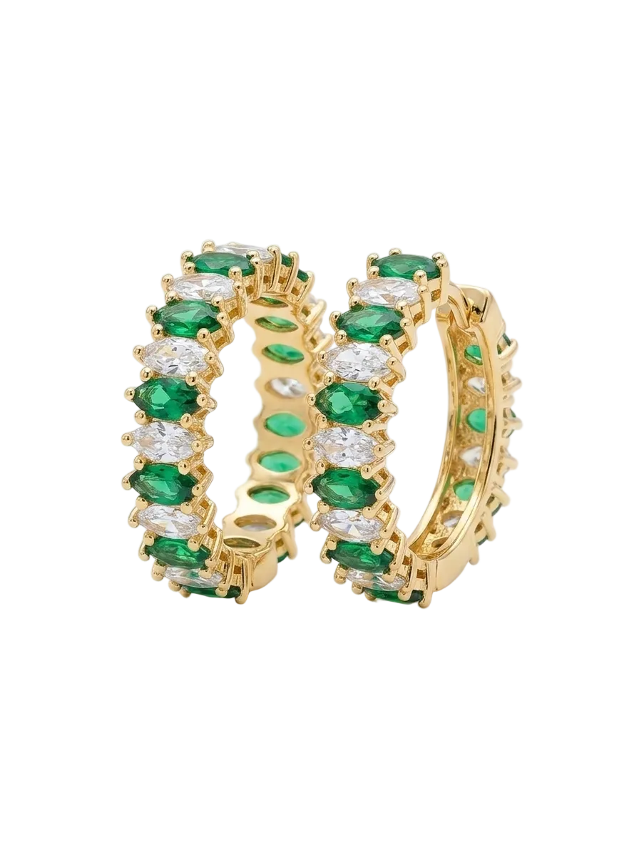Emerald & Crystal Eternity