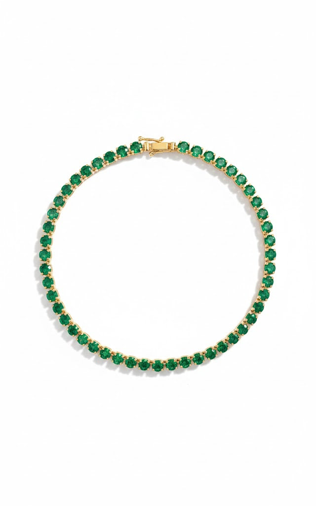 Dainty Emerald Tennis