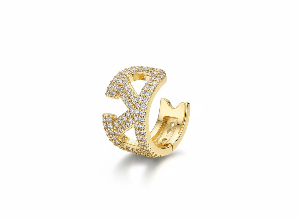 The Vixen Pave Ear Cuff