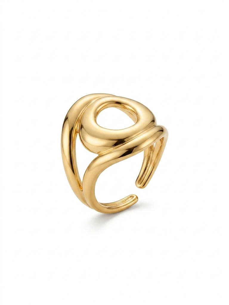 Aurora Sculpted Ring