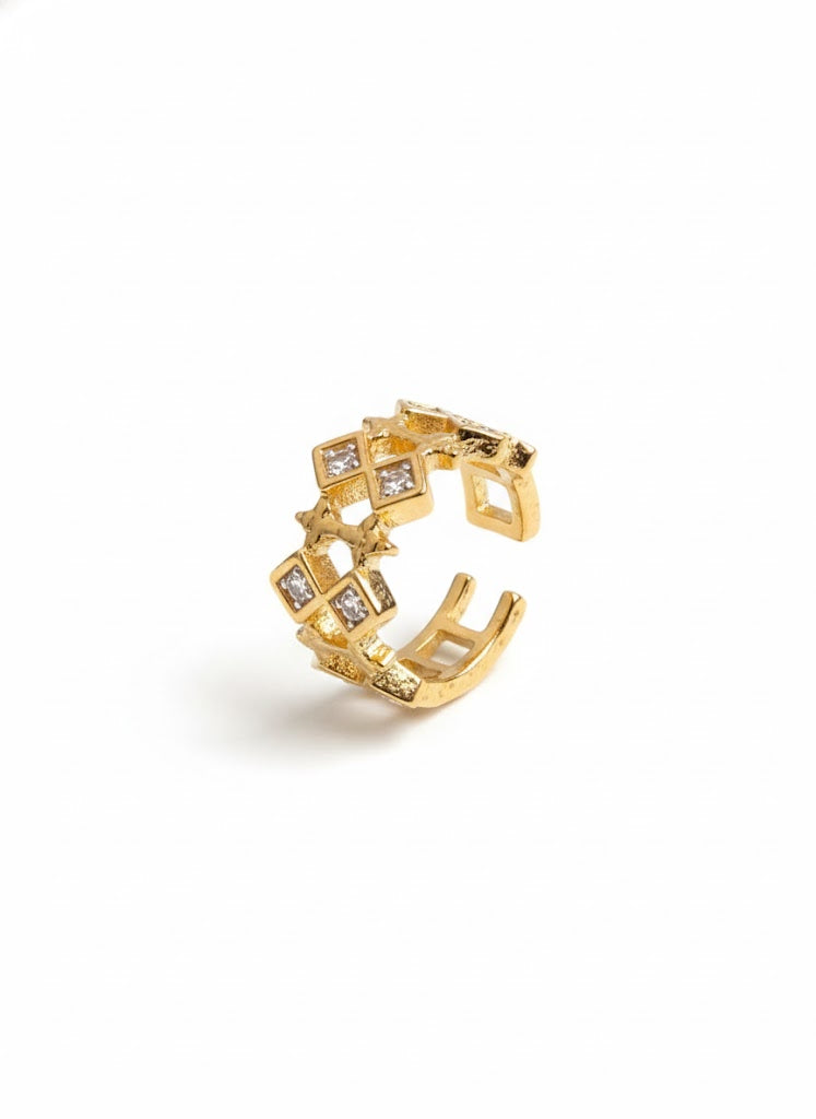 The Diamond Checkerboard Cuff